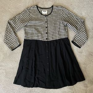 Reserved for Jenn Flax Gingham Dress